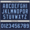 Custom Navy Light Blue Authentic Baseball Jersey