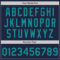 Custom Navy Teal Authentic Baseball Jersey