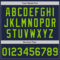 Custom Navy Neon Green Authentic Baseball Jersey