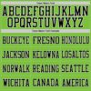 Custom Neon Green Black-White Mesh Authentic Football Jersey