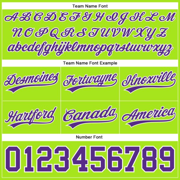 Custom Neon Green Purple-White Authentic Throwback Basketball Shorts