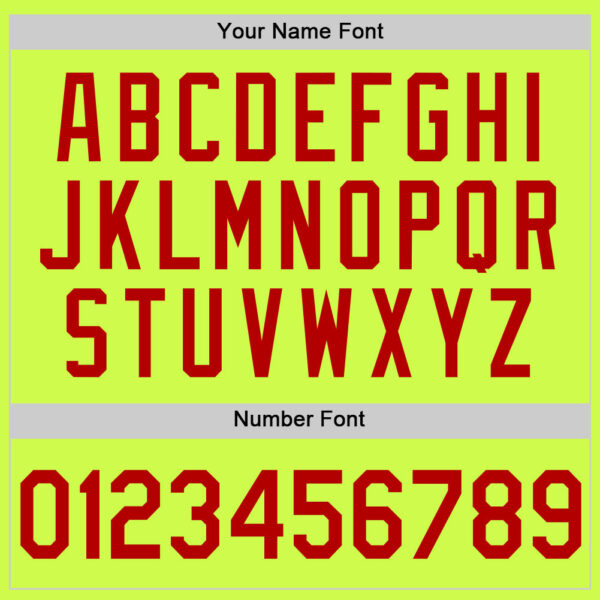 Custom Neon Green Red-White Authentic Throwback Baseball Jersey