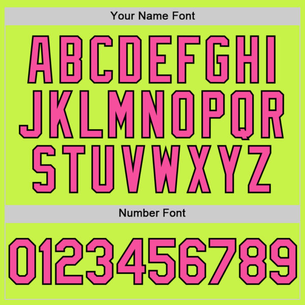 Custom Neon Green Pink-Black Mesh Authentic Throwback Baseball Jersey