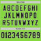 NeonGreen0251-3 Custom Neon Green Black-White Mesh Authentic Throwback Football Jersey