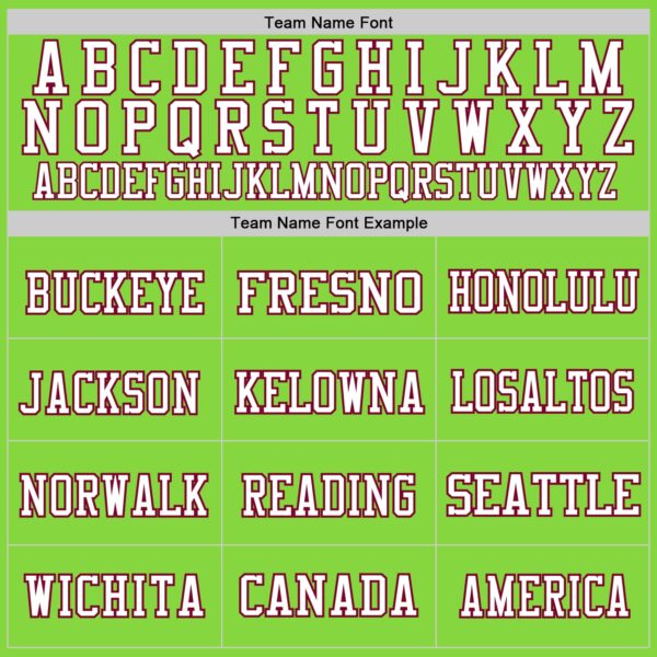 Custom Neon Green Maroon-White Mesh Authentic Throwback Football Jersey