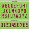 NeonGreen0253-3 Custom Neon Green Maroon-White Mesh Authentic Throwback Football Jersey