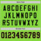 NeonGreen0255-3 Custom Neon Green Black-Old Gold Mesh Authentic Throwback Football Jersey