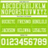 Custom Neon Green White Authentic Football Jersey