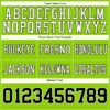 Custom Neon Green Black-White Authentic Football Jersey