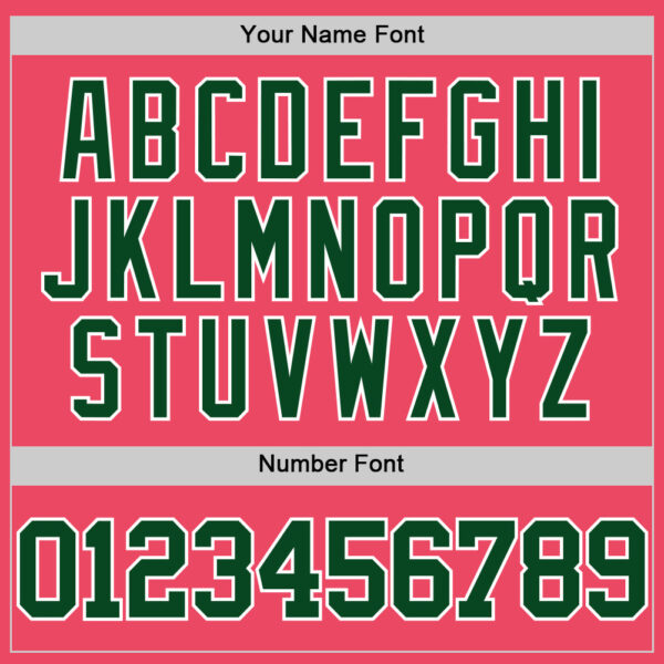 Custom Neon Pink Green-White Authentic Basketball Jersey