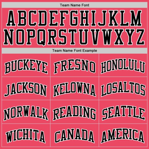 Custom Neon Pink Black-White Authentic Basketball Jersey