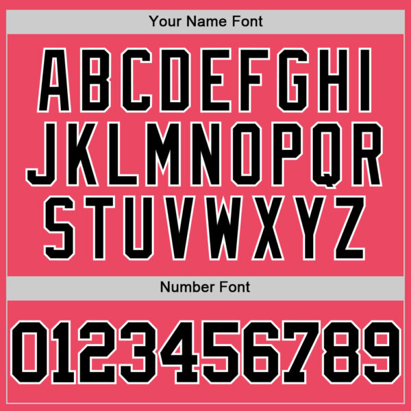 Custom Neon Pink Black-White Authentic Basketball Jersey