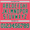Custom Neon Pink Kelly Green-White Authentic Basketball Jersey