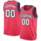 Custom Neon Pink White Black-Teal Authentic Basketball Jersey