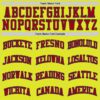 Custom Neon Yellow Red-Royal Authentic Basketball Jersey