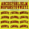Custom Neon Yellow Red-Black Authentic Basketball Jersey