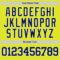 Custom Neon Yellow Navy-White Authentic Basketball Jersey