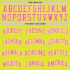 Custom Neon Yellow Pink-White Authentic Basketball Jersey