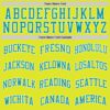 Custom Neon Yellow Teal-White Authentic Basketball Jersey