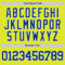 Custom Neon Yellow Royal-White Authentic Basketball Jersey