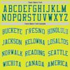 Custom Neon Yellow Kelly Green-White Authentic Basketball Jersey