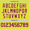 Custom Neon Yellow Maroon-White Authentic Basketball Jersey