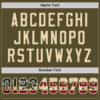 Olive0076-3_ead03a34-3a20-4de4-8b83-e8613b4c4461 Custom Olive Vintage USA Flag-Cream Mesh Authentic Salute To Service Football Jersey