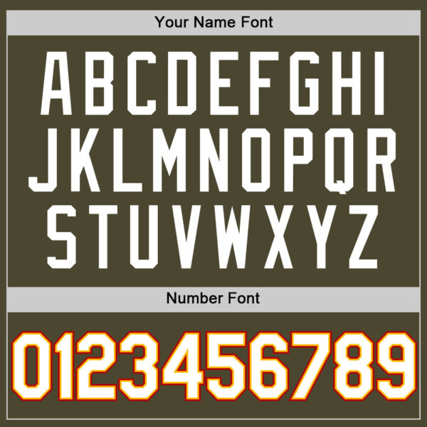 Custom Olive Gold-Red Authentic Throwback Salute To Service Baseball Jersey