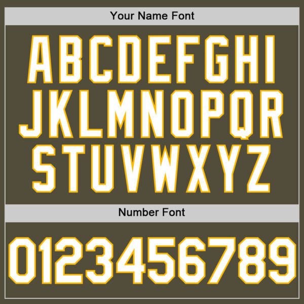 Custom Olive White-Gold Mesh Authentic Throwback Salute To Service Baseball Jersey