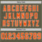 Olive0314-3 Custom Olive Orange-White Mesh Authentic Throwback Salute To Service Football Jersey