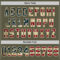 Olive0317-3 Custom Olive Vintage USA Flag Cream-Black Mesh Authentic Throwback Salute To Service Football Jersey