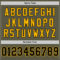 Custom Olive Black-Gold Mesh Authentic Throwback Salute To Service Football Jersey