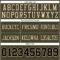 Olive0386-3 Custom Olive Black-Cream Authentic Salute To Service Football Jersey