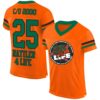 Custom Team C/O 2000 25th Anniversary Football Jersey