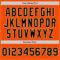 Custom Orange Black-City Cream Authentic Baseball Jersey