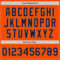 Custom Orange Navy-Old Gold Authentic Baseball Jersey