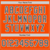 Custom Orange Steel Gray-White Authentic Baseball Jersey