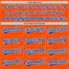 Custom Orange Royal-White Authentic Baseball Jersey