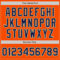 Custom Orange Navy Cream-Old Gold Authentic Baseball Jersey