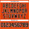 Custom Orange Black-White Authentic Baseball Jersey