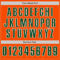 Custom Orange Green-White Authentic Baseball Jersey