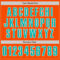 Custom Orange Aqua-White Authentic Baseball Jersey