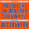Custom Orange Royal-White Authentic Baseball Jersey