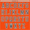 Custom Orange Steel Gray-White Authentic Baseball Jersey
