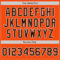 Custom Orange Brown-White Authentic Baseball Jersey