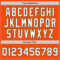 Custom Orange White-Green Authentic Baseball Jersey
