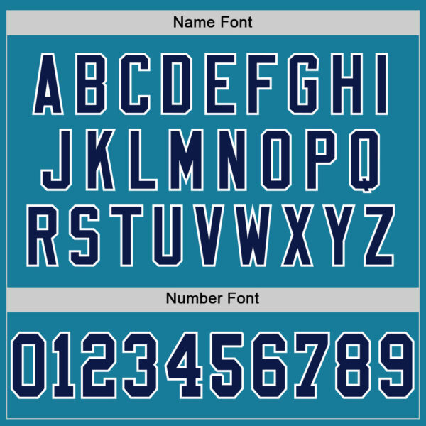 Custom Panther Blue Navy-White Mesh Authentic Throwback Football Jersey