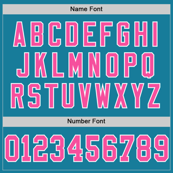 Custom Panther Blue Pink-White Mesh Authentic Throwback Football Jersey