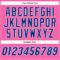 Custom Pink Royal-White Authentic Baseball Jersey