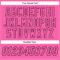 Custom Pink Pink-Black Authentic Baseball Jersey